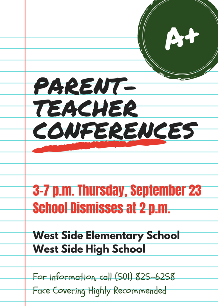 Parent-Teacher Conferences 3-7 Thursday